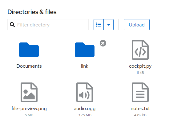 Cockpit Files overview