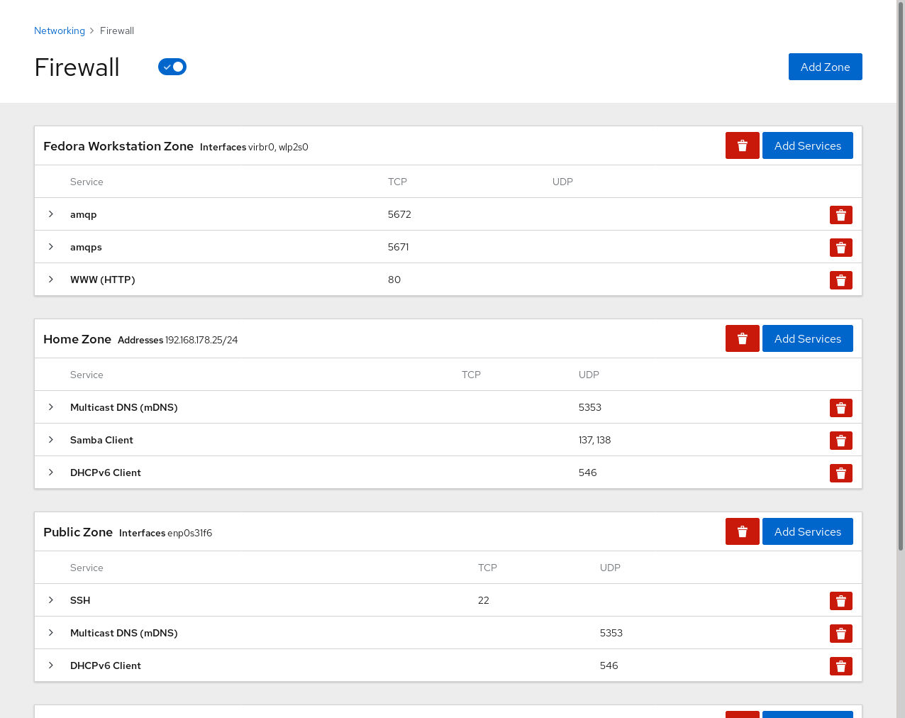 Firewall Redesign