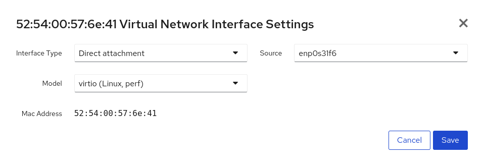 Machines direct interface type